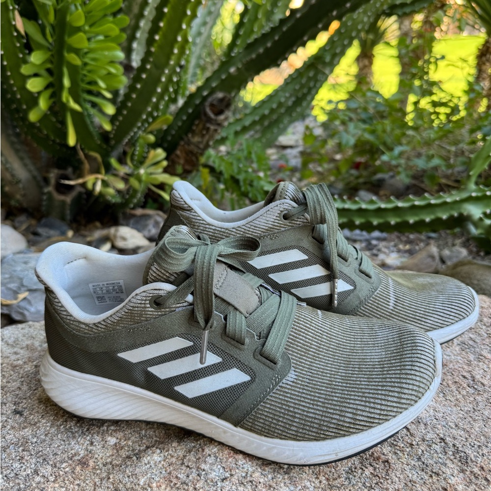 Adidas Edge Lux Running Shoes Army Green Women’s 8.5